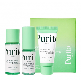 Purito Wonder Releaf Centella Mini Kit Unscented